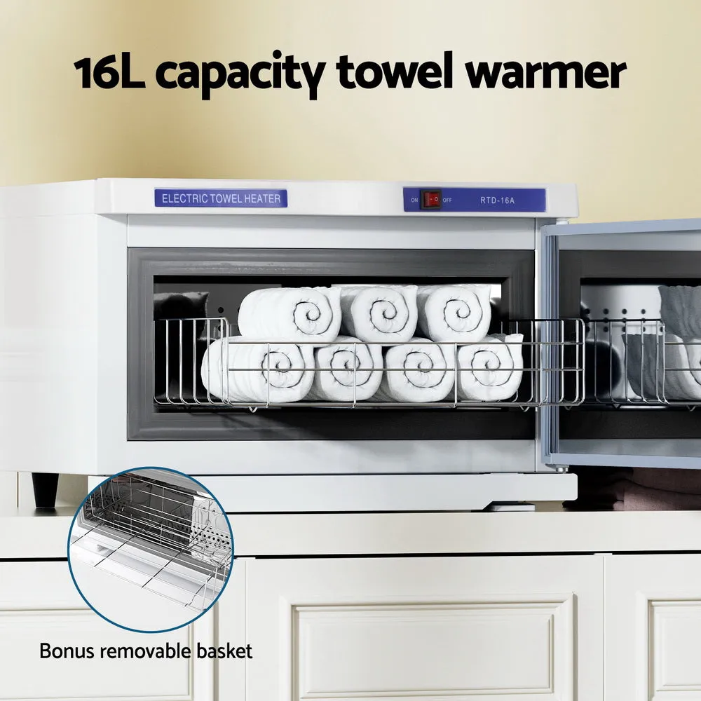 16L Rapid Heat Towel Warmer UV Sterilizer - Devanti