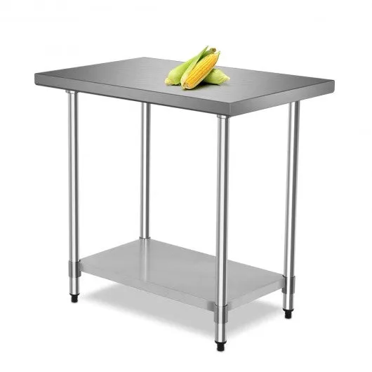 24" x 36" Stainless Steel Commercial Kitchen Food Prep Table