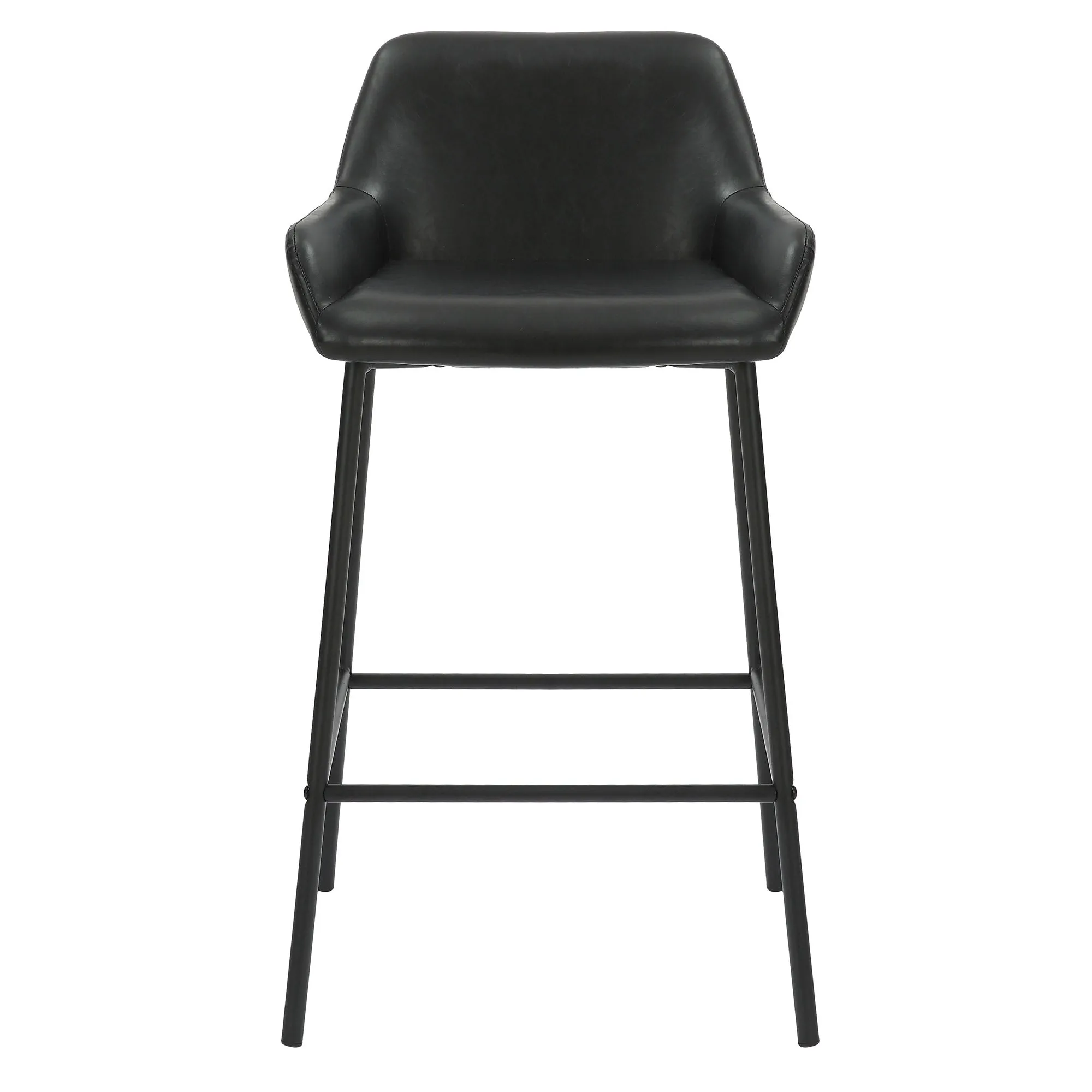 26 inch Bar Stools | Sets of 2 | Baily Black