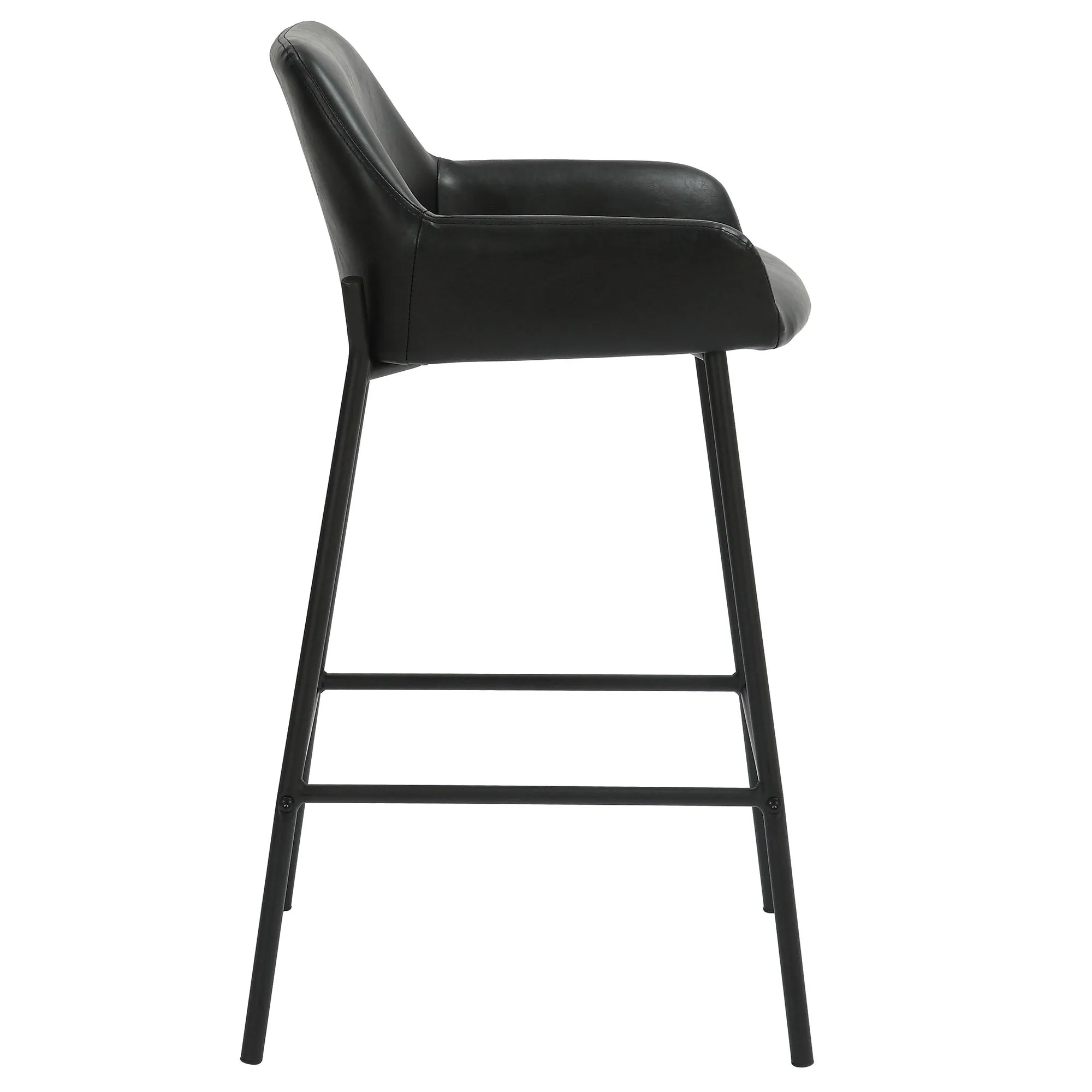 26 inch Bar Stools | Sets of 2 | Baily Black