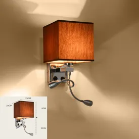 Adjustable Modern brief bedside wall lamps