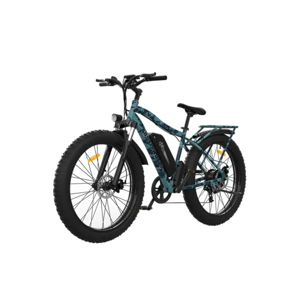 Aostirmotor S07-F 750W 48V Commuting and Mountain Electric Bike - Blue Camo