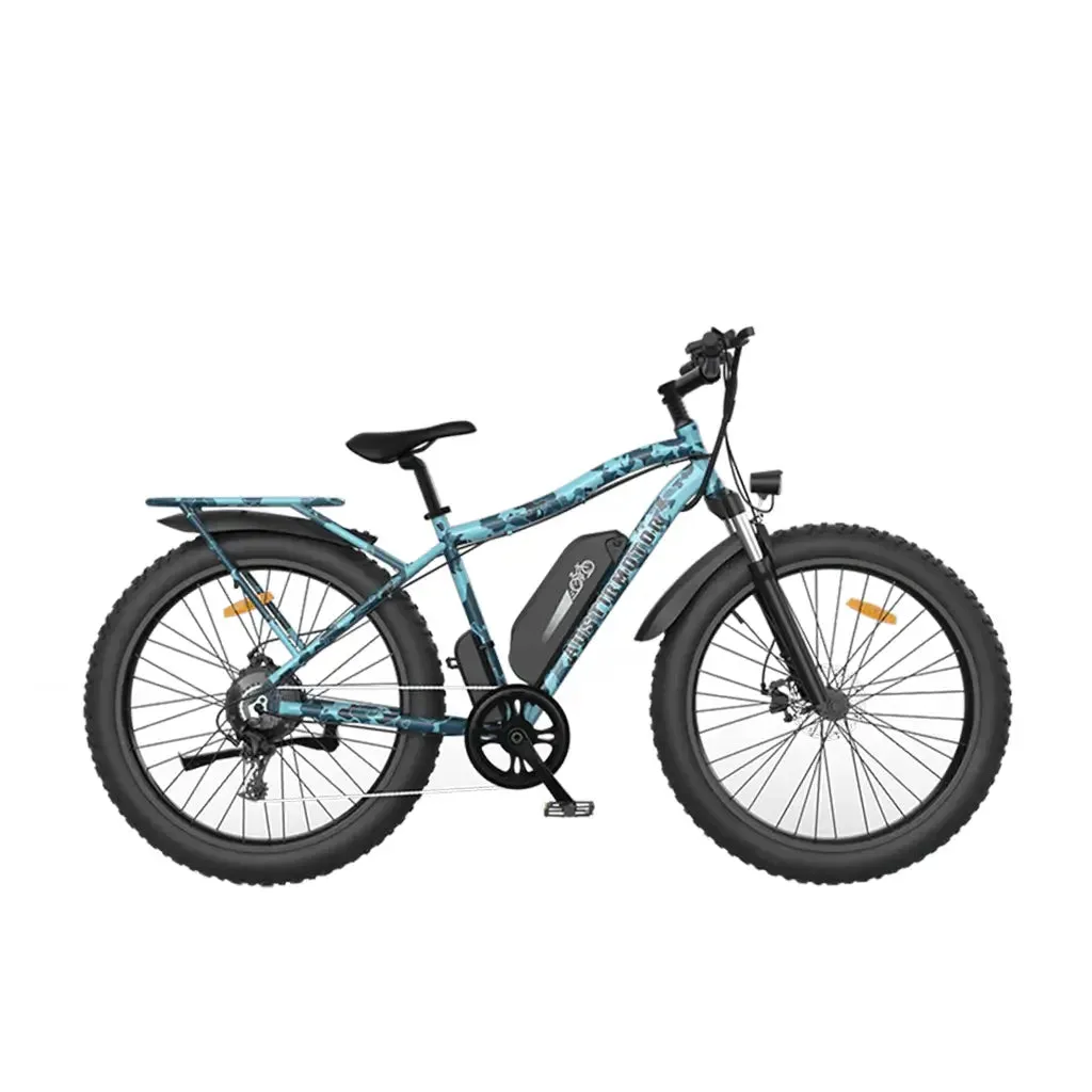 Aostirmotor S07-F 750W 48V Commuting and Mountain Electric Bike - Blue Camo