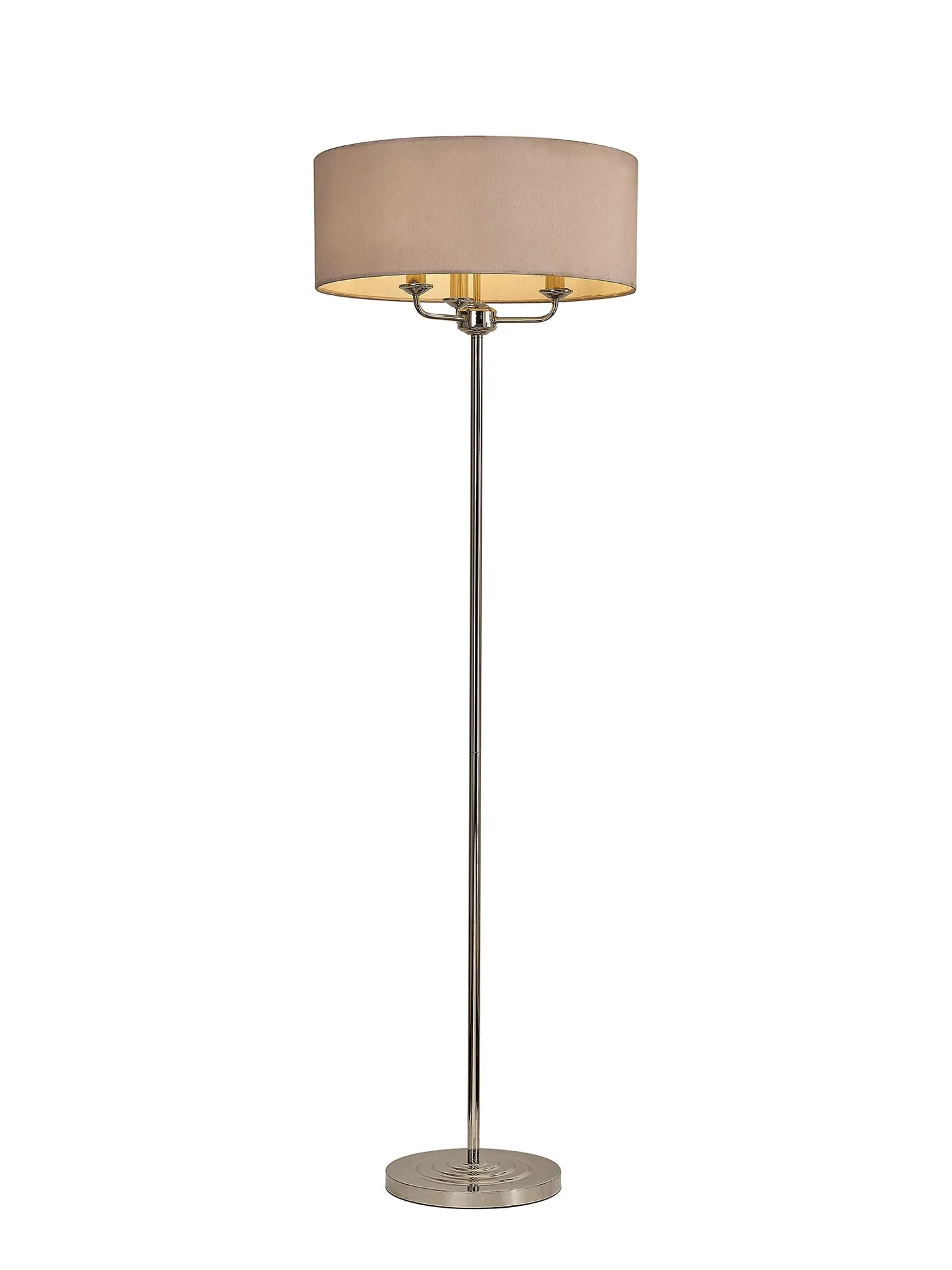 Banyan 3 Light Switched Floor Lamp Various Colours