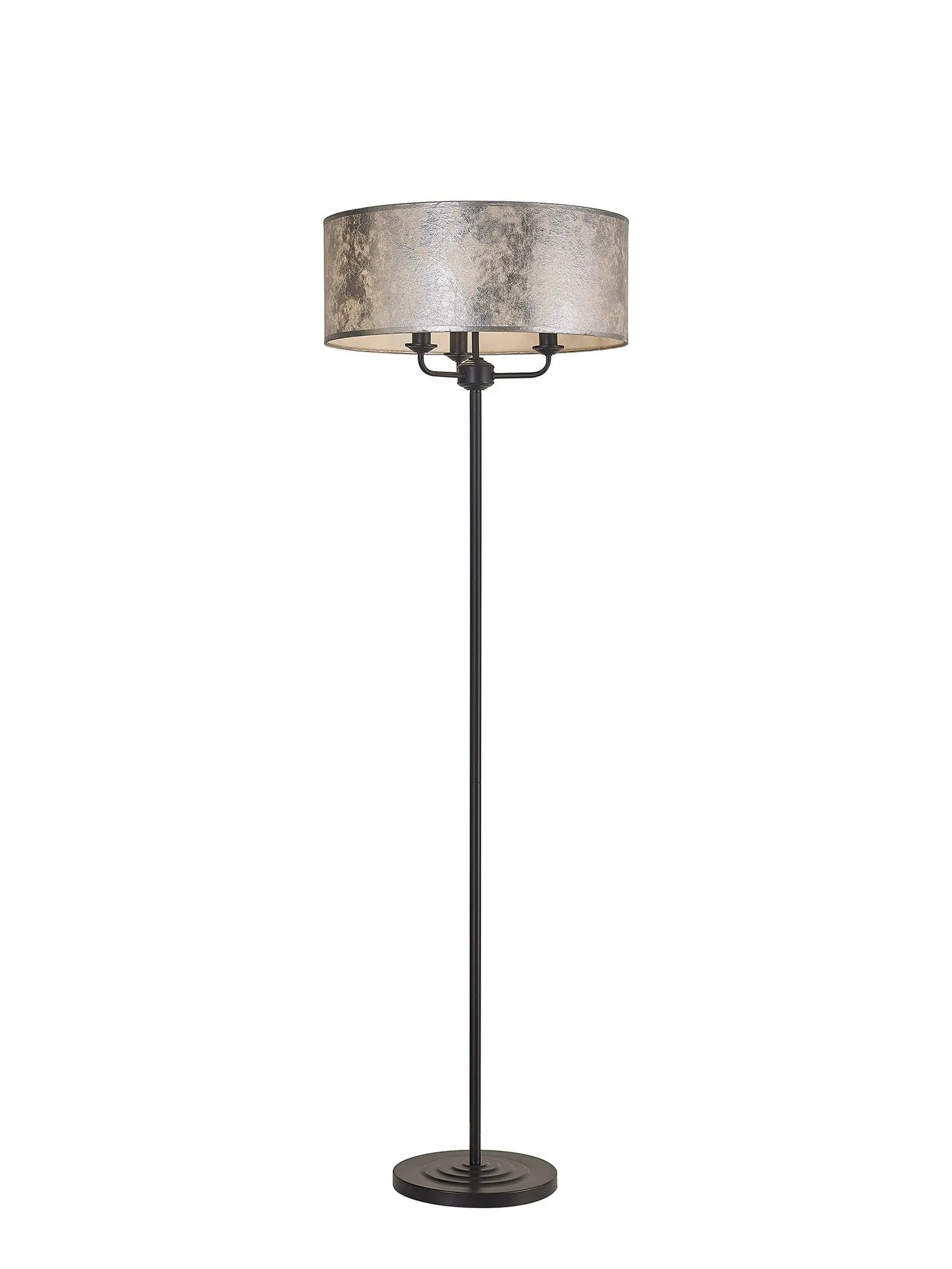 Banyan 3 Light Switched Floor Lamp Various Colours