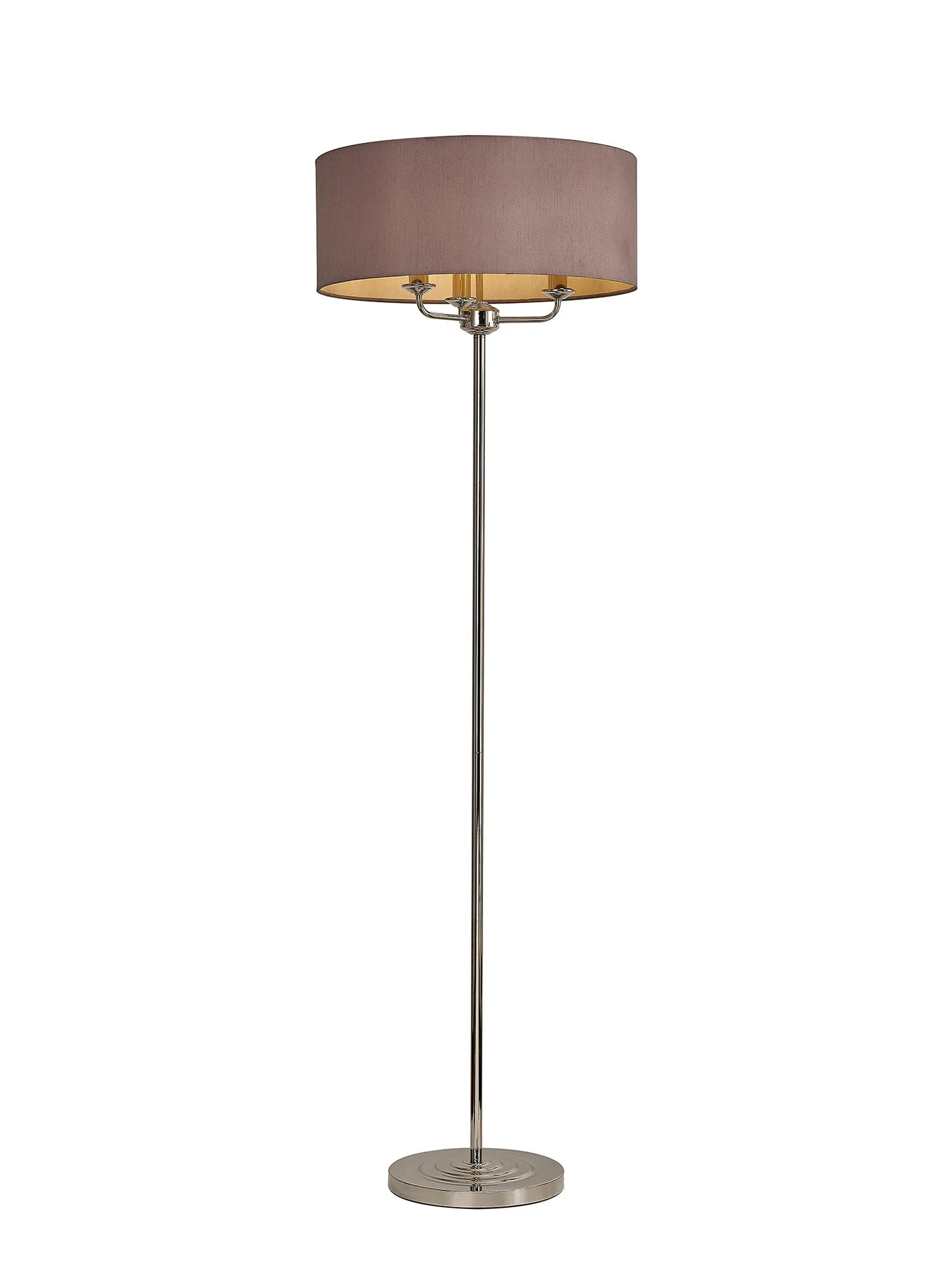 Banyan 3 Light Switched Floor Lamp Various Colours