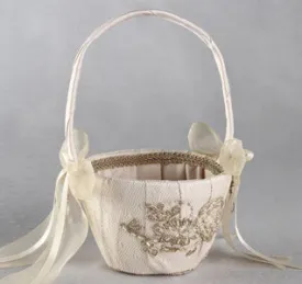 Bella Donna Flower Girl Basket