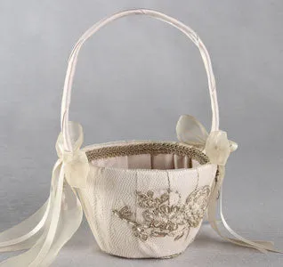 Bella Donna Flower Girl Basket