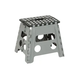 Black/Gray Folding Step Stool