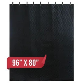 Boxer Tools XL Pro Studio Sound Dampening Blanket 96" x 80" - Thick Material - Metal Grommets - Light Blocker, Acoustic Treatment Blanket, Insulated, Sound Reducing