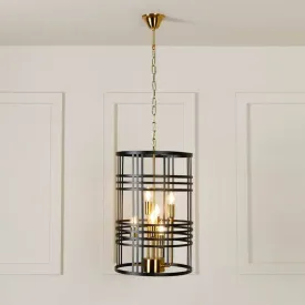 Colorado Pendant Light - Black & Gold