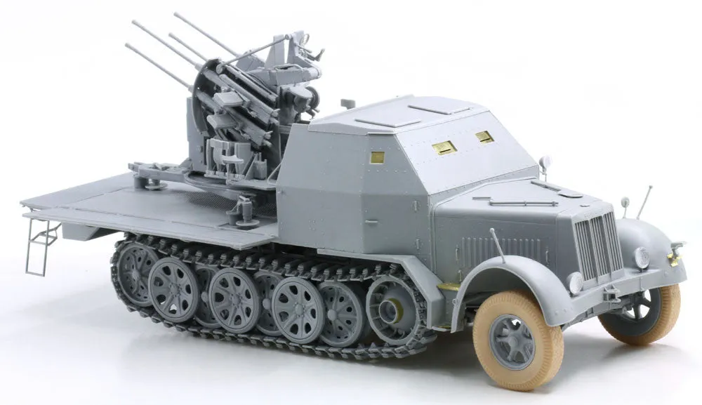 Dragon 1/35 Sd.Kfz.7/1 2cm Flakvierling 38 w/Armor Cab | 6533