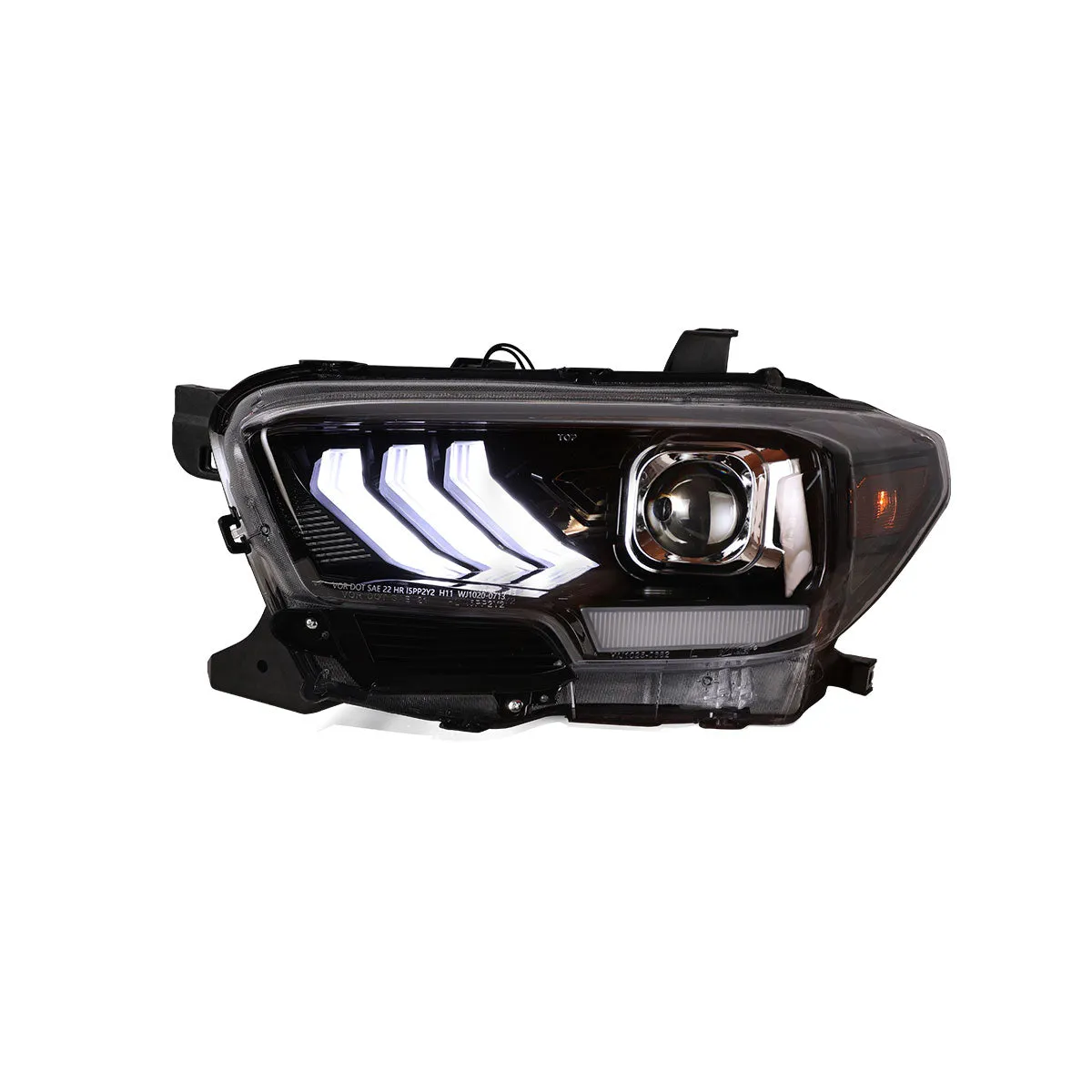 DRL Headlights For 2016-2019 Toyota Tacoma/2020-2023 Tacoma SR SR5 TRD Sport