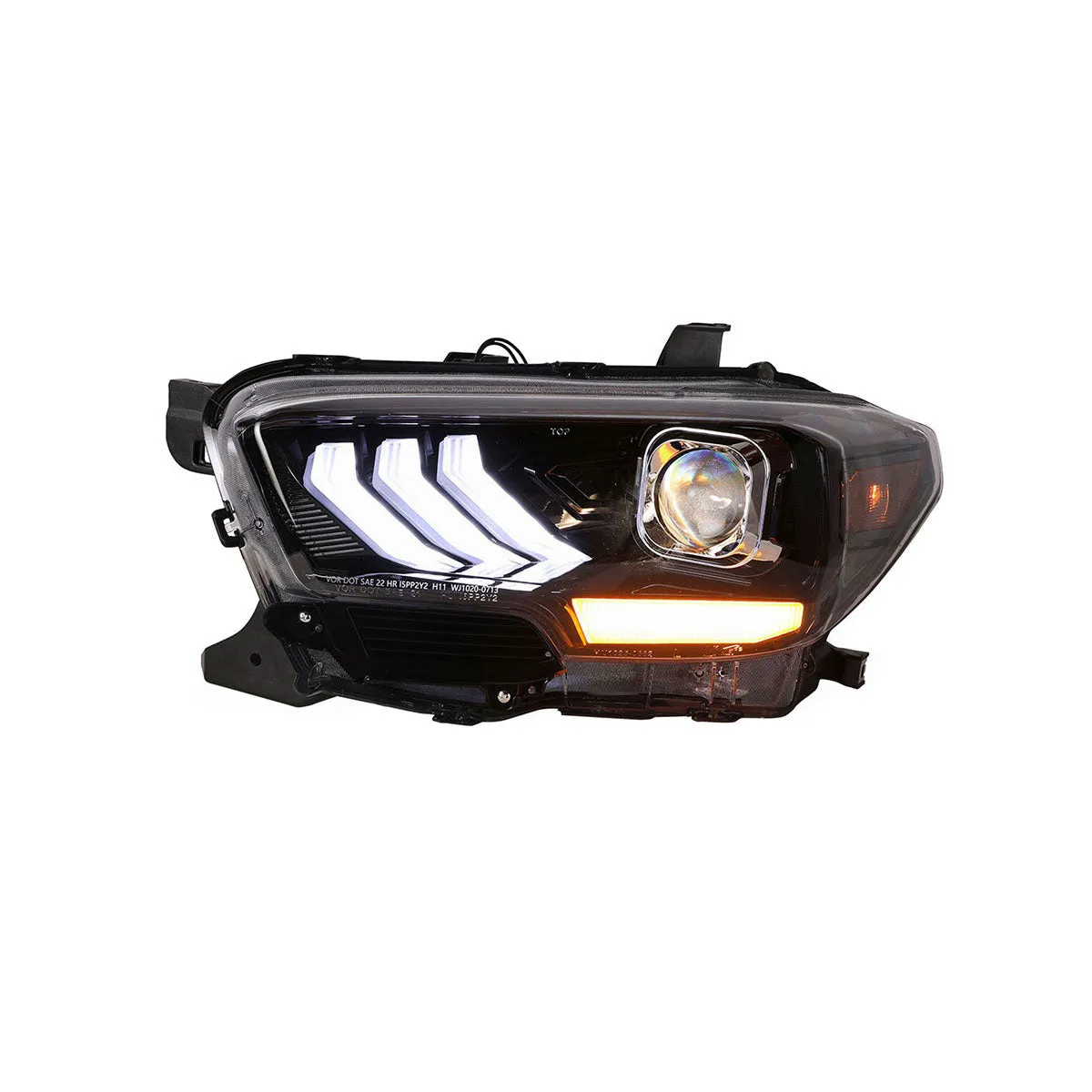 DRL Headlights For 2016-2019 Toyota Tacoma/2020-2023 Tacoma SR SR5 TRD Sport