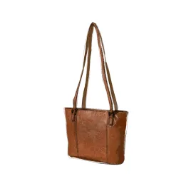 Everyday Elegance Shoulder Tote, Brown