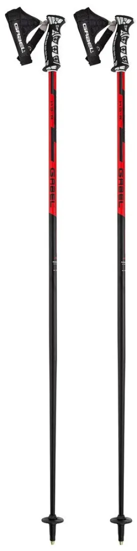 Gabel HS-R Ski Poles Black/Red/White