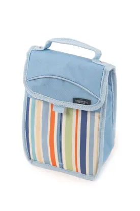 Greenfield Collection Sky Blue Folding Lunch Cool Bag