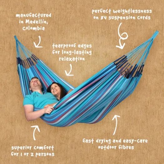 LA SIESTA Brisa Double Classic Swing Hammock (W 160 cm)