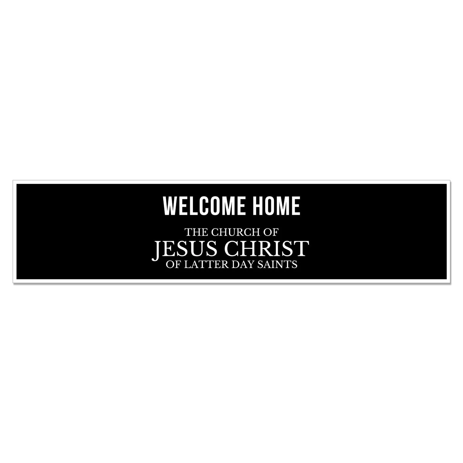 Missionary Welcome Home Water Bottle Label | 12 ct