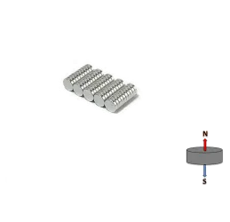 Neodymium Disc Magnet - 4mm x 1mm | N45