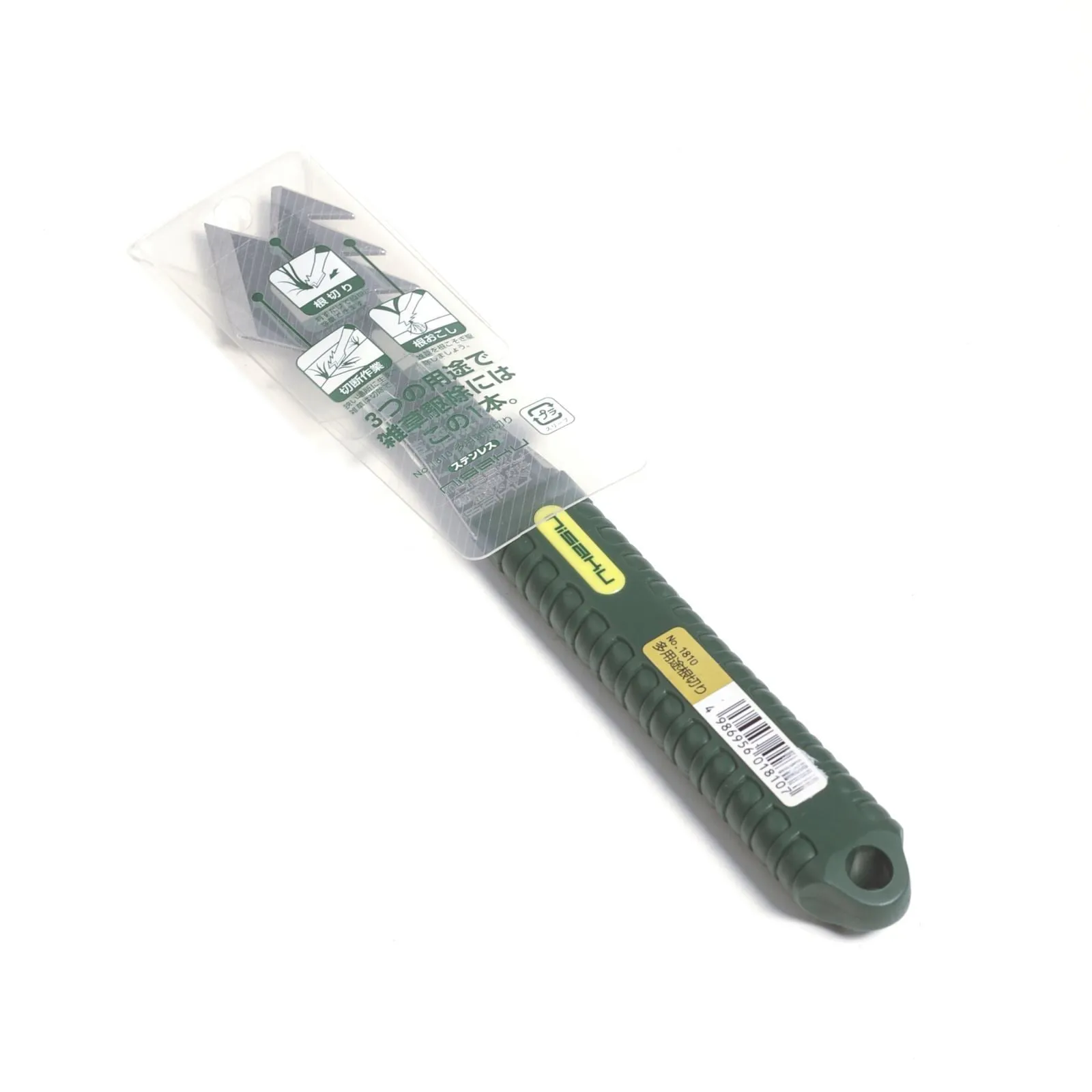 Nisaku Stainless Steel Multi Weeder, 4.25-Inch Blade