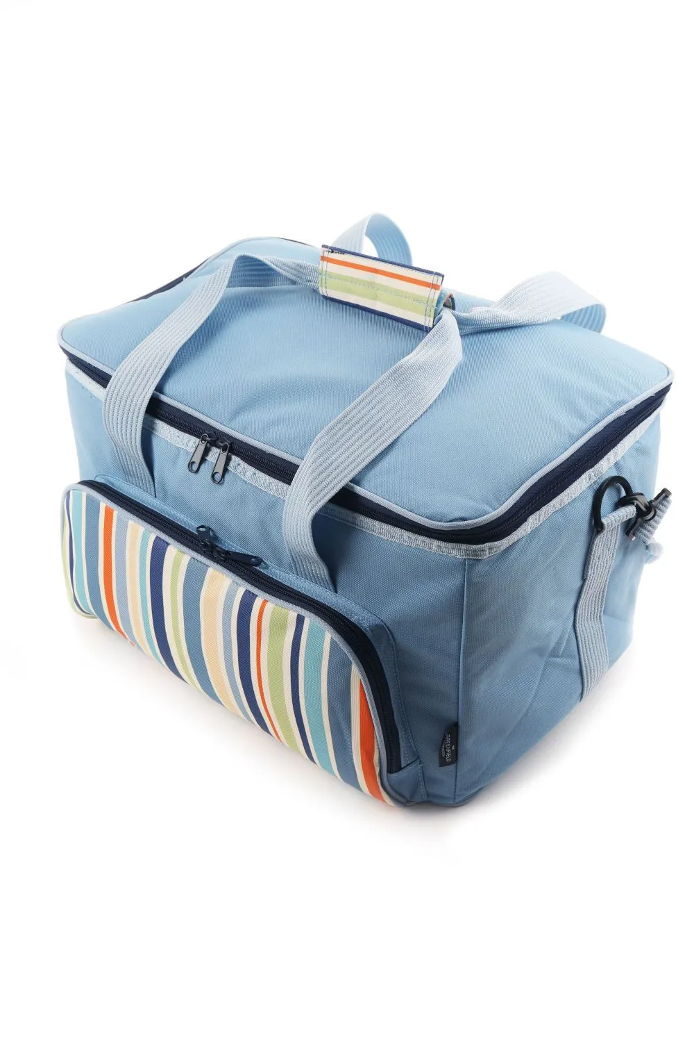 Sky Blue 30 Litre Foldable Family Cool Bag