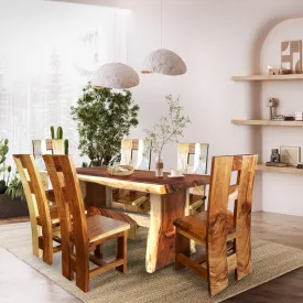 Suar Madeira Live Edge Dining Chair