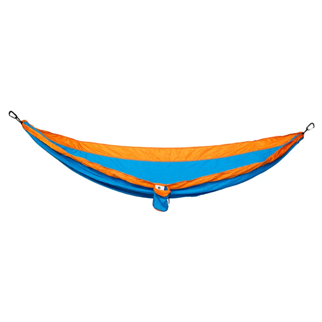 Travel Hammock - Hawai Ocean Body & Dark Cheddar Border