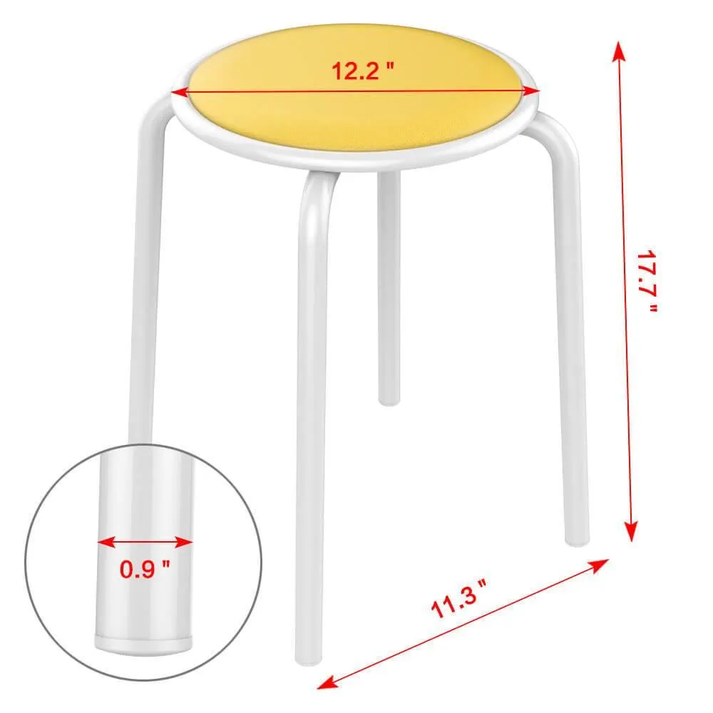 Yaheetech 17.7 Inch Stack Stools