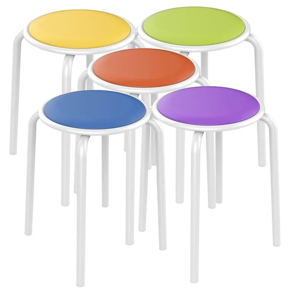 Yaheetech 17.7 Inch Stack Stools